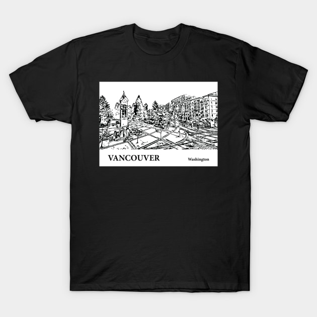 Vancouver - Washington T-Shirt by Lakeric